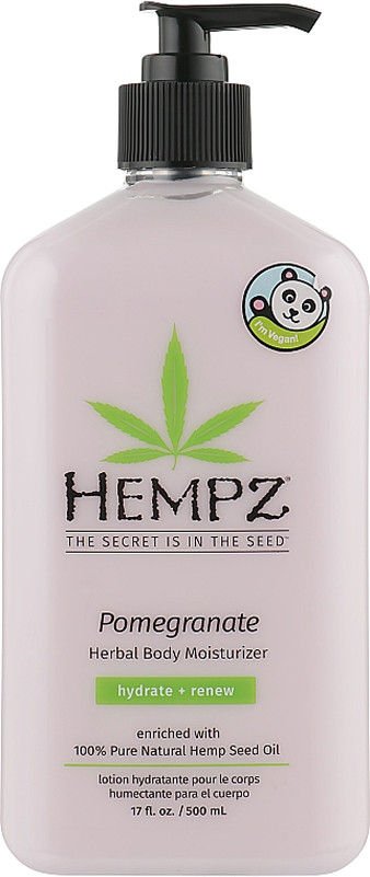 Молочко увлажняющее для тела "Гранат" HEMPZ Pomegranate Herbal Body Moisturizer, 500 мл