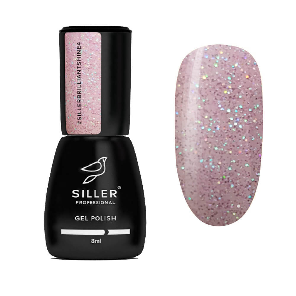 Гель-лак Brilliant Shine №04 Siller, 8 мл