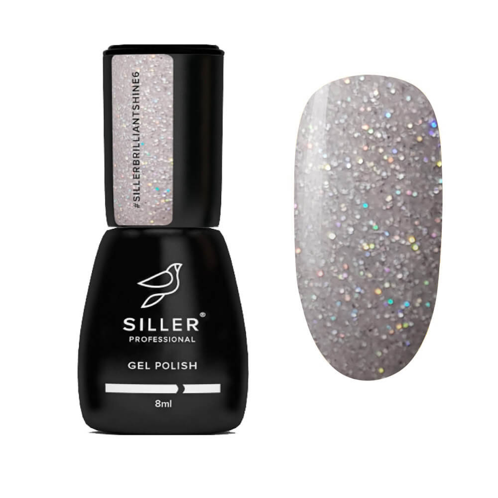 Гель-лак Brilliant Shine №06 Siller, 8 мл