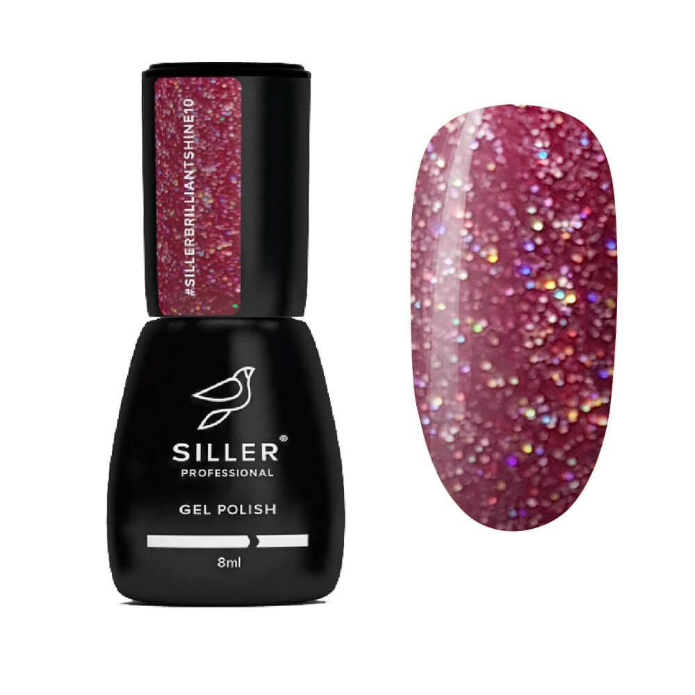 Гель-лак Brilliant Shine №10 Siller, 8 мл