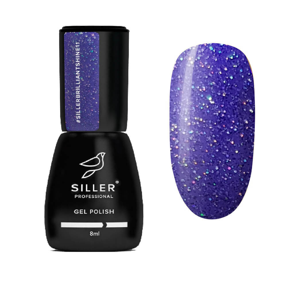 Гель-лак Brilliant Shine №11 Siller, 8 мл