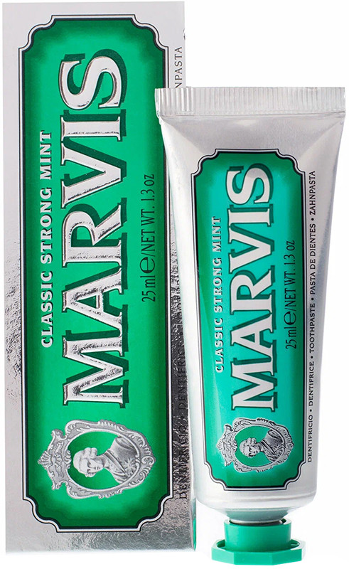 Зубная паста Classic Strong Mint Marvis, 25 мл на beauty-prof.com Фото 2 Зубная паста Classic Strong Mint Marvis, 25 мл Фото 2