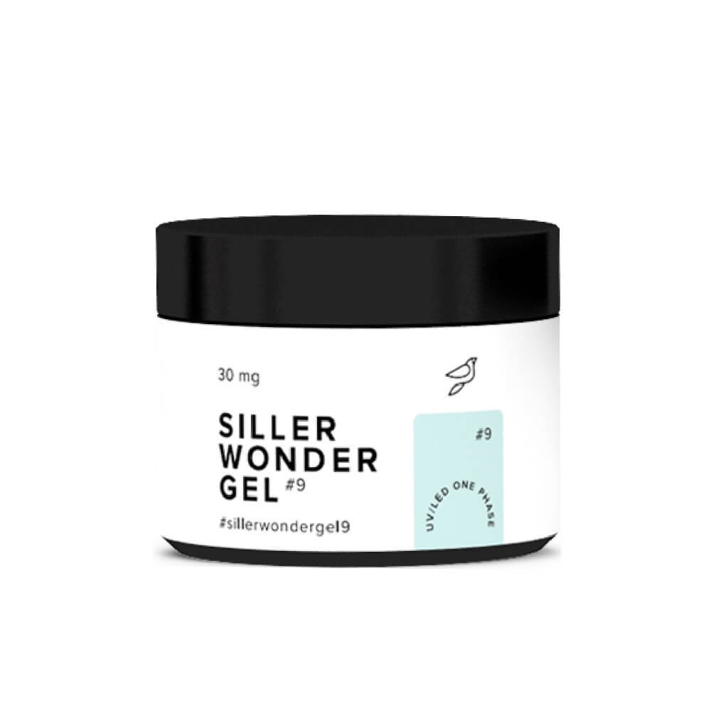Гель для ногтей UV/LED One Phase Wonder Gel № 9 Siller, 30 мл