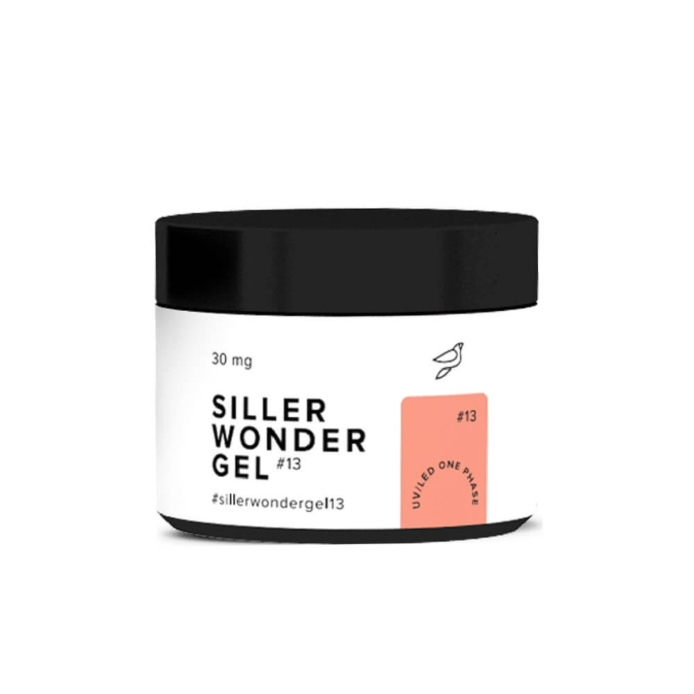 Гель для ногтей UV/LED One Phase Wonder Gel № 13 Siller, 30 мл