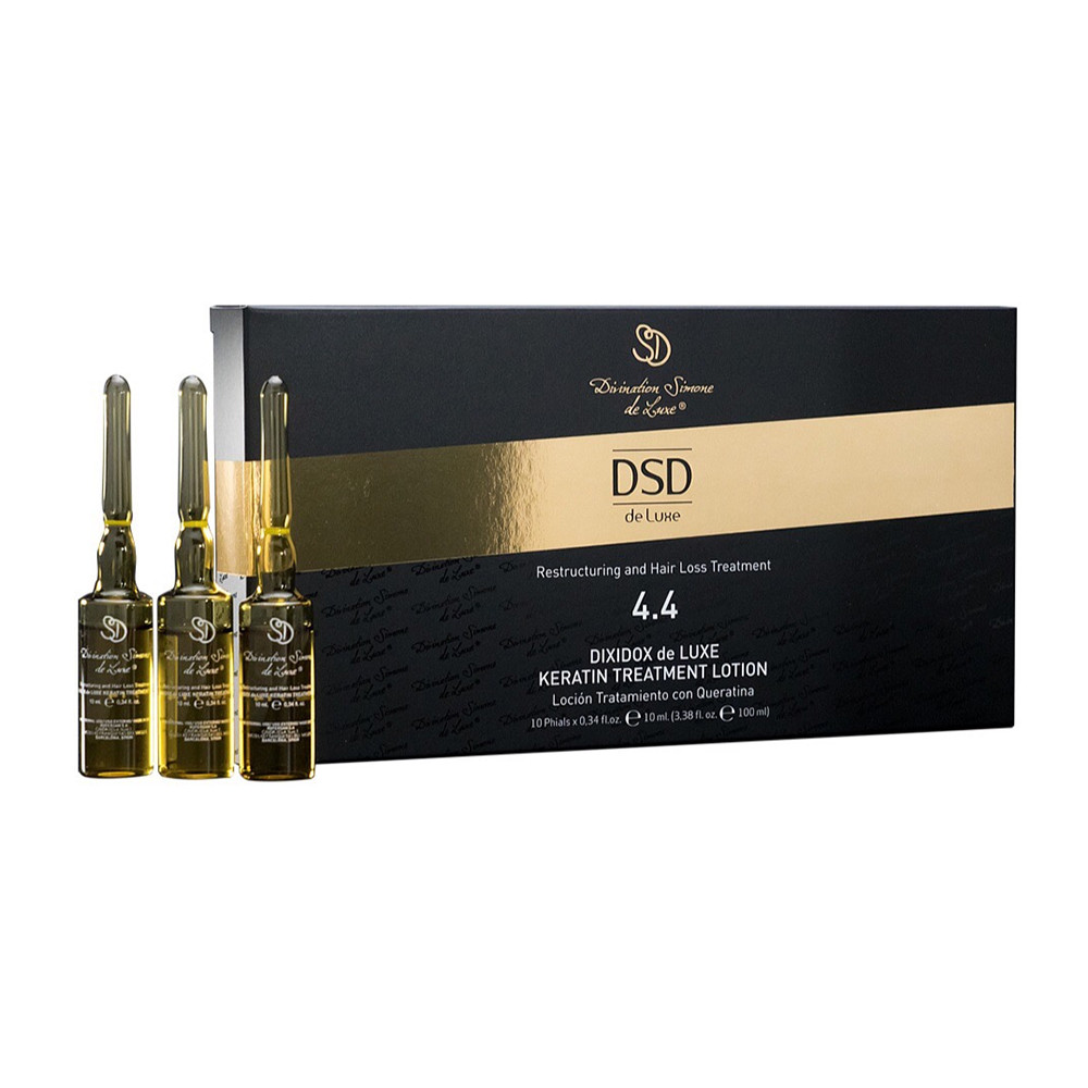 Лосьйон для волосся, що відновлює з кератином Dixidox Keratin Treatment Lotion 4.4 Dsd, 10х10 мл 