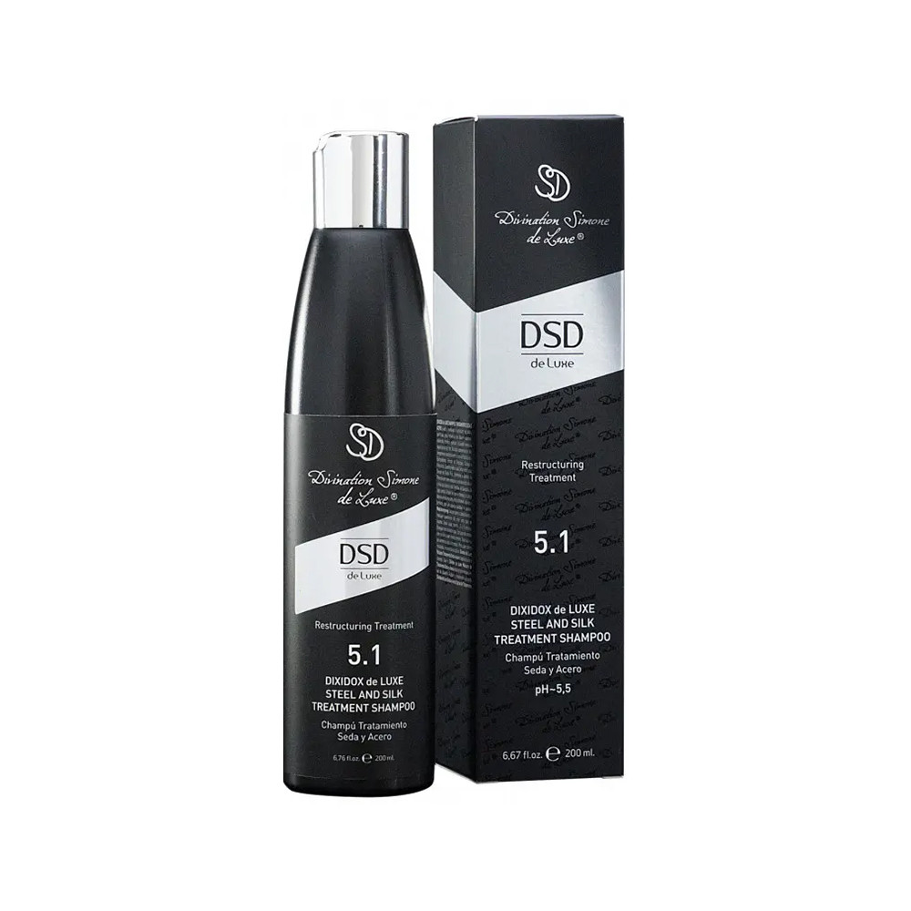 Відновлюючий шампунь Dixidox Steel and Silk Treatment Shampoo 5.1 DSD, 200 мл  Фото 2 