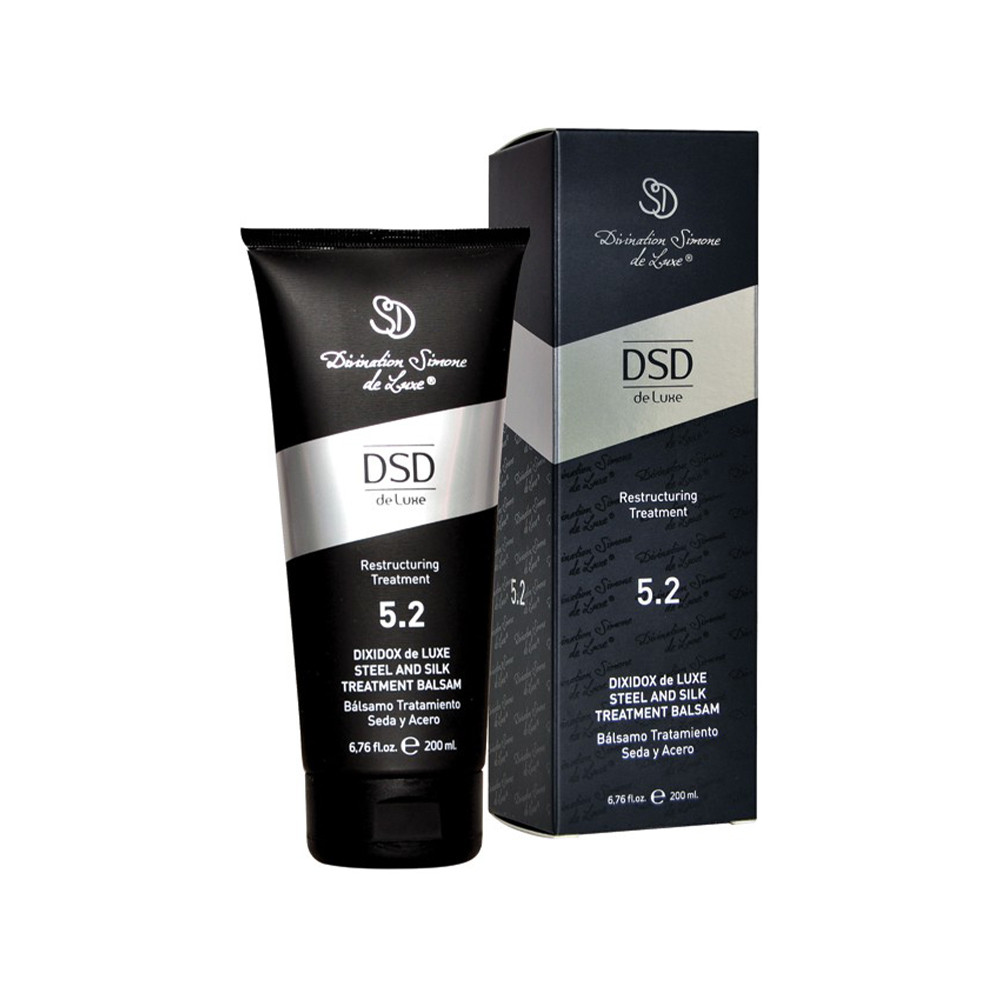 Бальзам для волосся, що відновлює Steel and Silk Treatment Balsam 5.2 DSD, 200 мл  Фото 2 