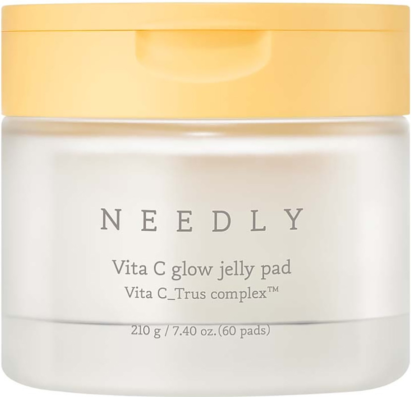 Увлажняющие тонер-педы для сияния кожи Needly Vita C Glow Jelly Pad, 60 шт