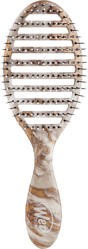 Щётка для быстрой сушки волос SPEED DRY Metalic Marble Wet Brush