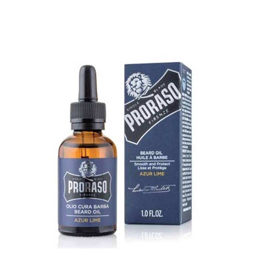 Олія для догляду за бородою Beard Oil Azur Laime 400741 Proraso, 30 мл