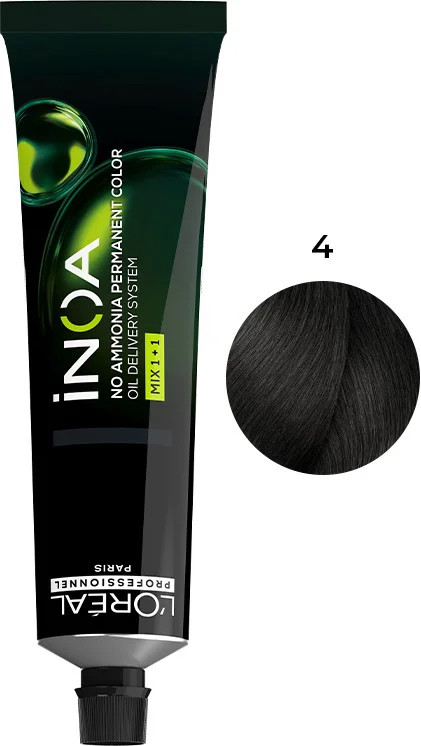 Крем-фарба INOA 4 60 мл L’Oreal Professionnel Paris