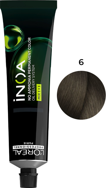 Крем-краска INOA 6 60 мл L’Oreal Professionnel Paris