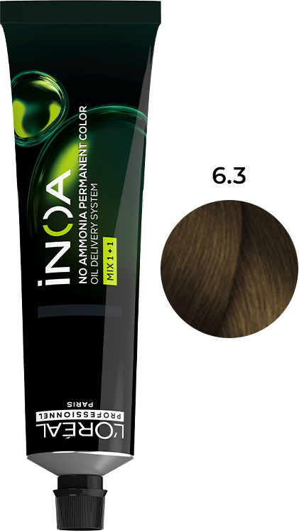 Крем-краска INOA 6.3 60 мл L’Oreal Professionnel Paris