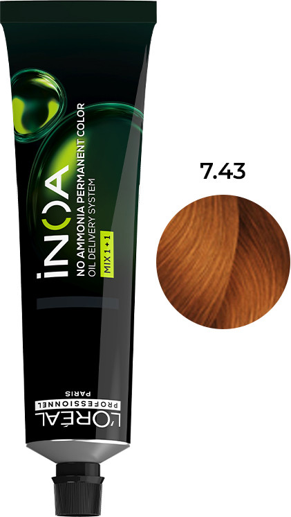 Крем-краска INOA 7.43 60 мл  L’Oreal Professionnel Paris