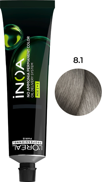 Крем-фарба INOA 8.1 60 мл L’Oreal Professionnel Paris