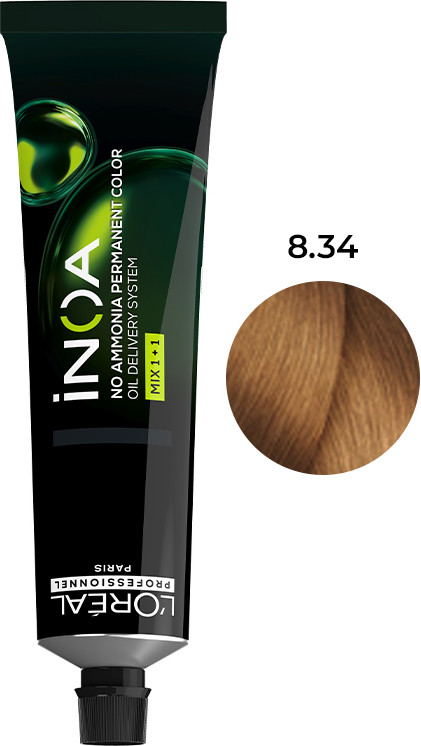 Крем-фарба INOA 8.34 60 мл L’Oreal Professionnel Paris