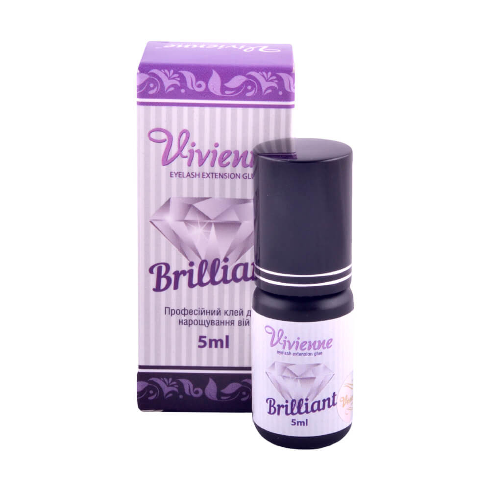 Клей чорний Vivienne Brilliant 5 мл  Фото 2 