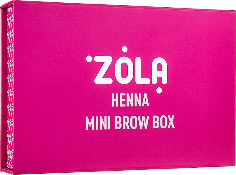 Набір хни Henna Box mini 6 кольорів ZOLA, 6х5г