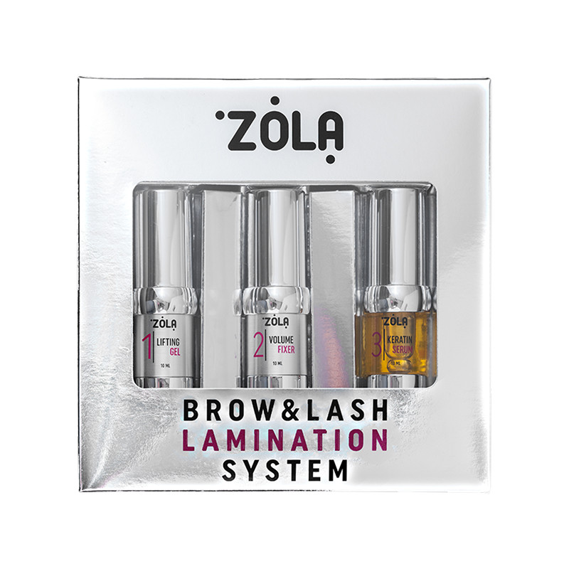 NEW! Набор для ламинирования Brow&Lash Lamination System ZOLA
