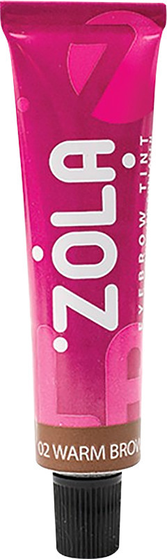 Фарба для брів з колагеном Eyebrow Tint With Collagen 02 Warm Brown Zola, 15 мл