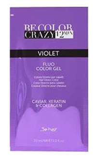 Краситель прямого действия Violet color crazy Be color, 150 мл