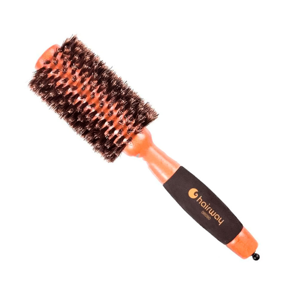 Брашинг сплошной, 100% кабанья щетина, разделитель, 50 мм Hairway