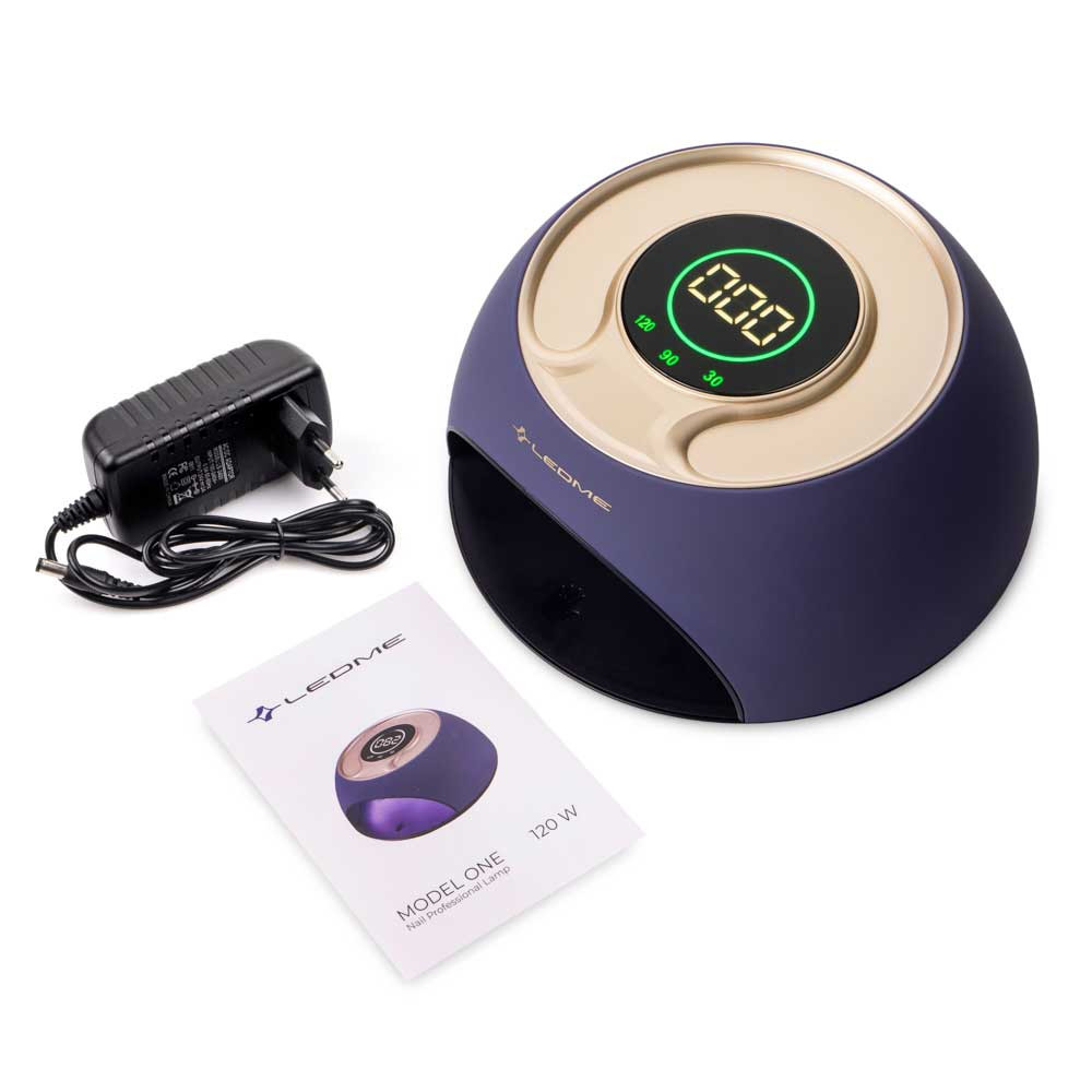 Лампа для маникюра LEDME ONE 120W VIOLET  Фото 3 