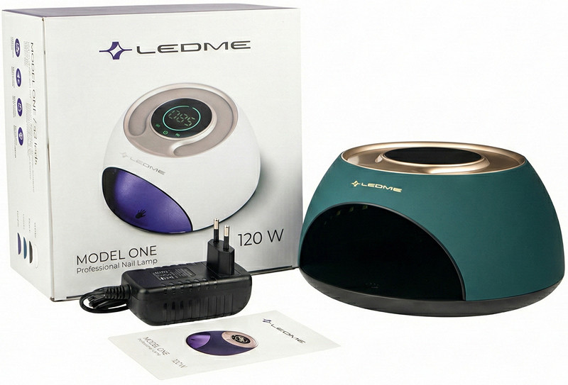 Лампа для маникюра LEDME ONE 120W GREEN  Фото 7 