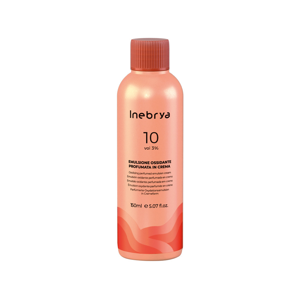Парфюмерная окислительная эмульсия 3% Color 10 Vol Oxidizing Perfumed Emulsion Cream Inebrya, 150 мл