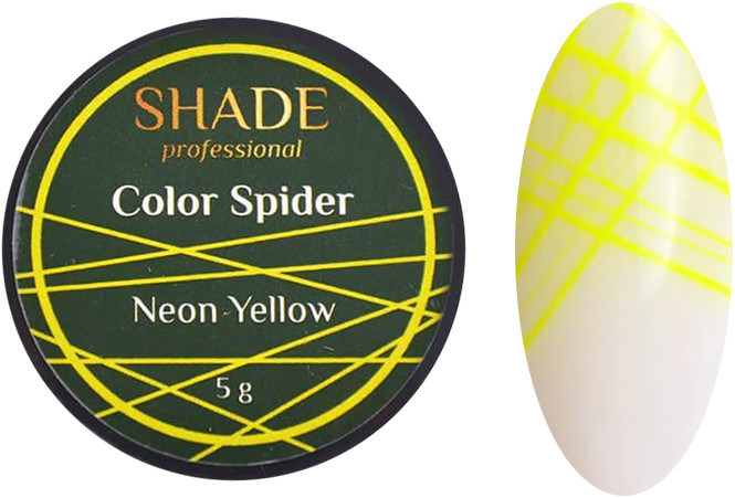 Гель-паутинка Neon Yellow Shade, 5 гр