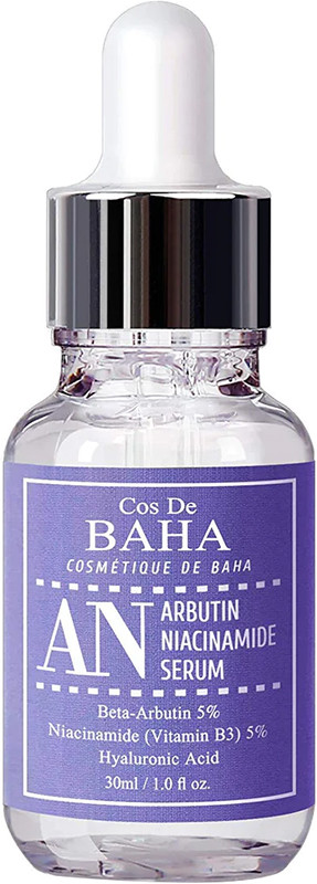 Сироватка проти пігментації Arbutin 5% Niacinamide 5% Serum Cos De Baha, 30 мл 