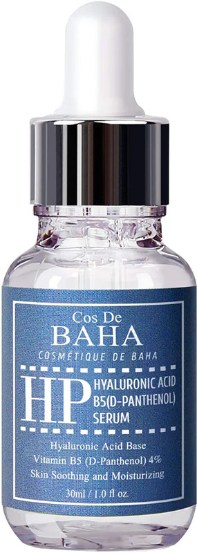 Сыворотка увлажняющая Hyaluronic Acid + 4% Vitamin B5 Serum Cos De Baha, 30 мл