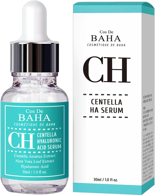 Сироватка для обличчя відновлююча з центелою CH Centella Serum Cos De Baha, 30 мл на beauty-prof.com Фото 2 Сироватка для обличчя відновлююча з центелою CH Centella Serum Cos De Baha, 30 мл Фото 2