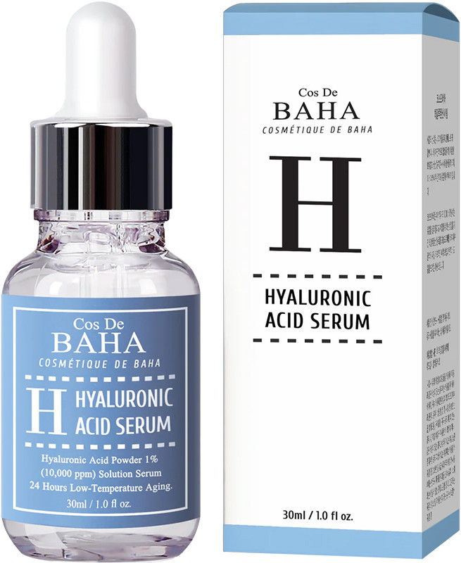 Сироватка для обличчя з гіалуроновою кислотою H Hyaluronic Acid Serum Cos Baha, 30 мл  Фото 2 