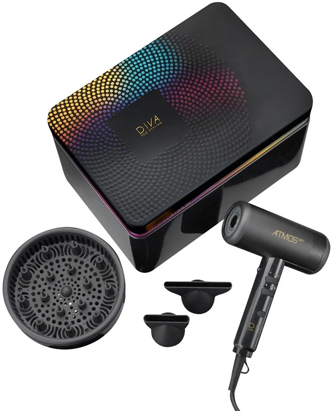 Фен для волос Pro Styling Atmos Dry ATM001 c диффузором 2000 Вт DIVA  Фото 5 