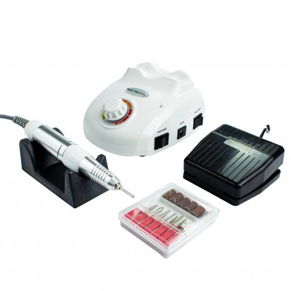 Фрезер для манікюру DM-208 білий ZS-603 Nails Plus  Фото 2 