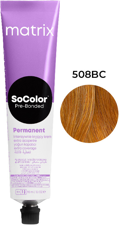 Крем-краска для волос  SOCOLOR.beauty тон 508BC, 90 мл Matrix