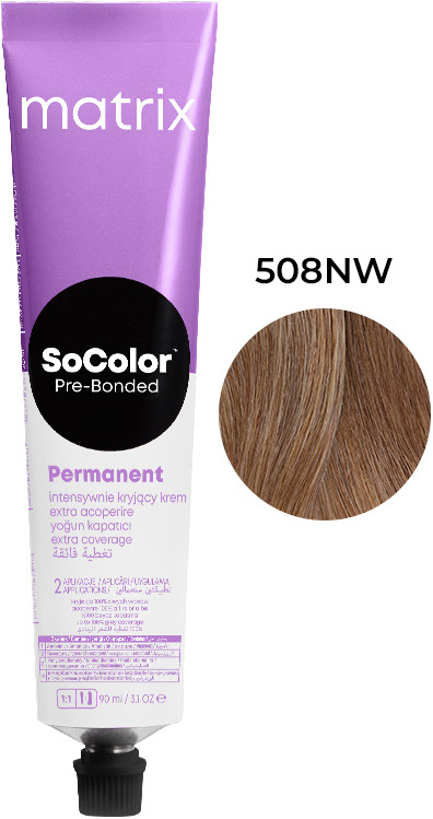 Крем-краска для волос Extra Coverage PRE Bonded SOCOLOR.beauty тон 508NW, 90 мл Matrix