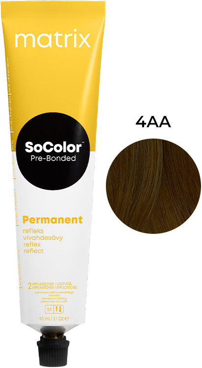 Крем-краска для волос Socolor.beauty 4AA Matrix, 90 мл
