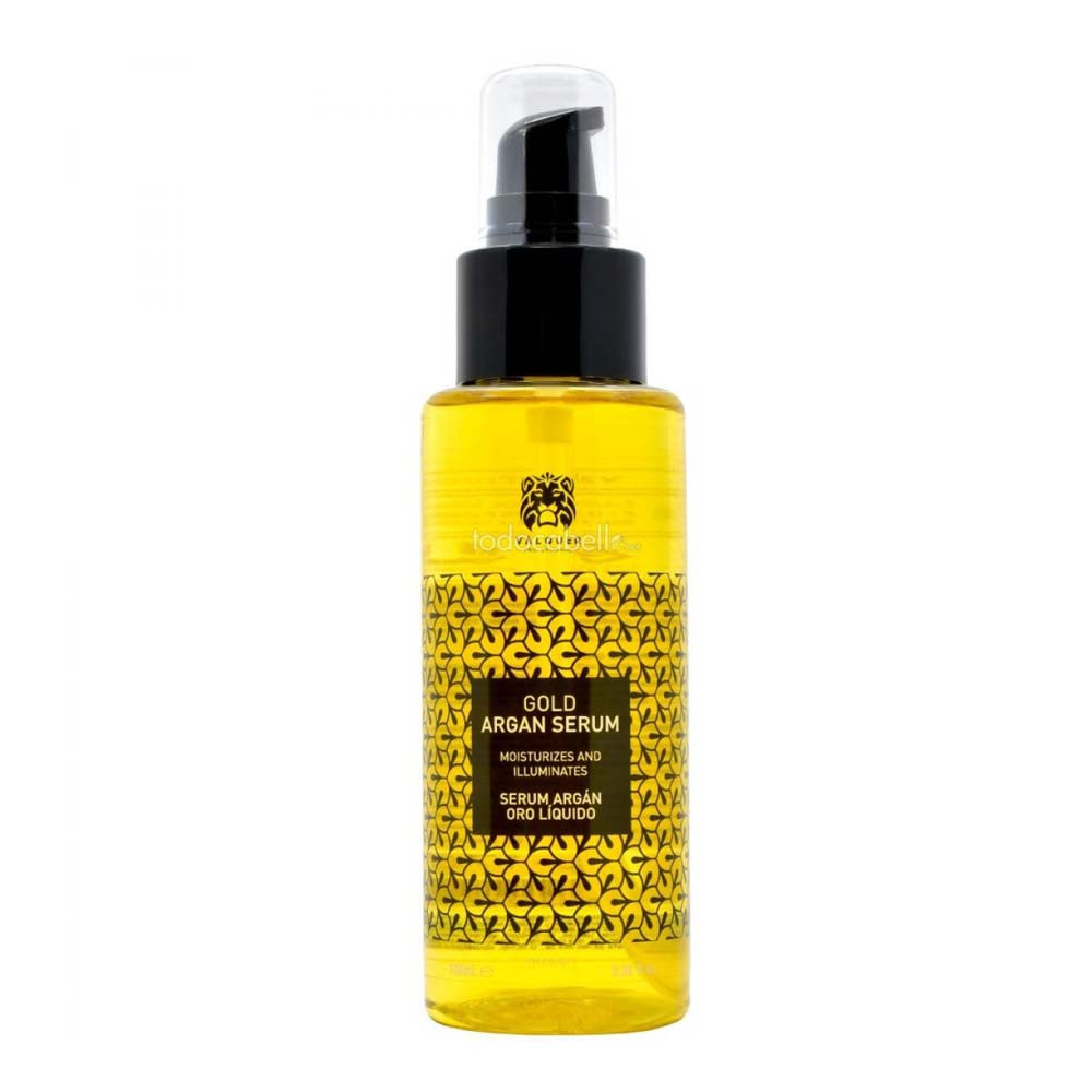 Сироватка для сухого та пошкодженого волосся Gold Argan Serum Valquer, 100 мл