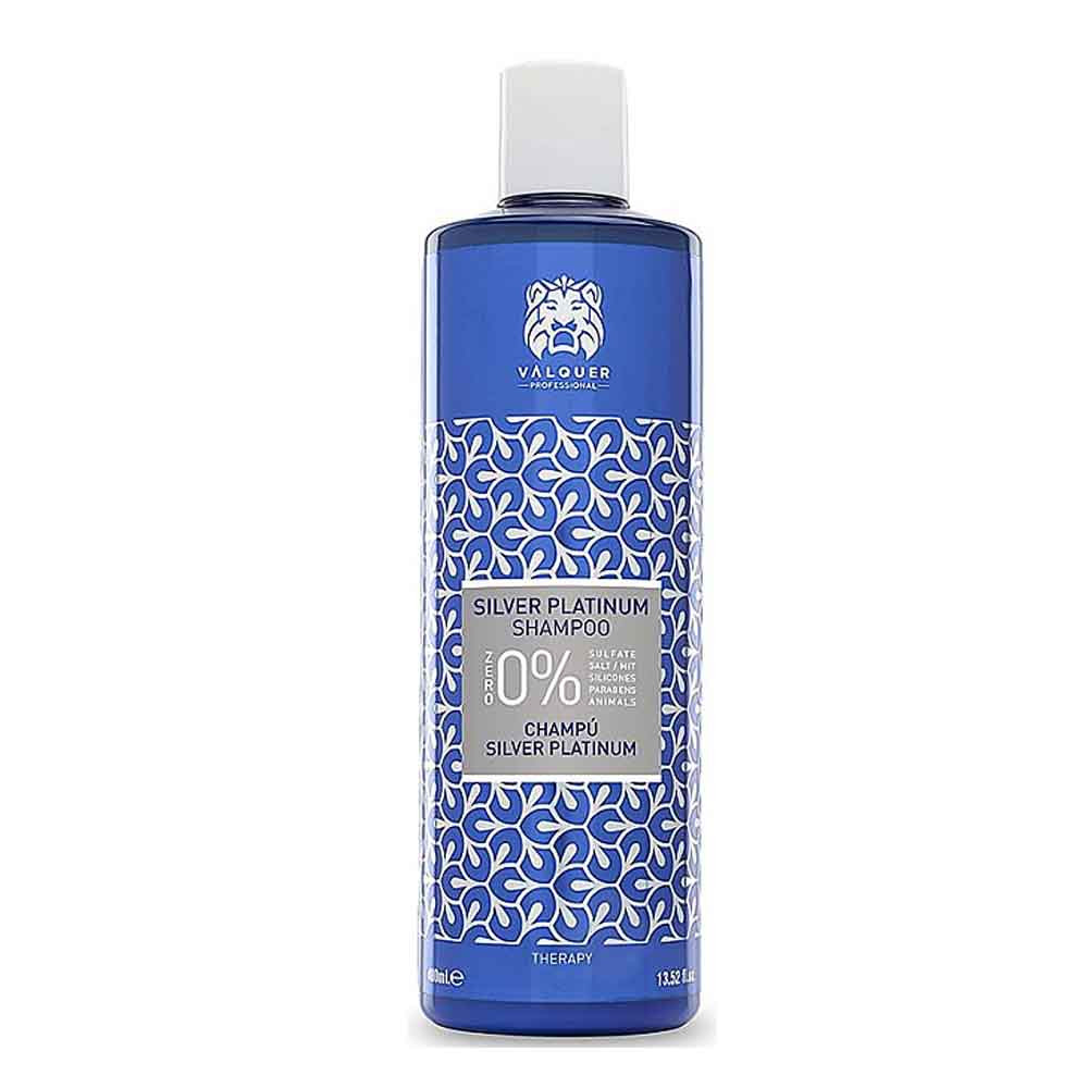 Шампунь для обесцвеченных белых и седых волос Silver Platinum Shampoo Valquer, 75 мл