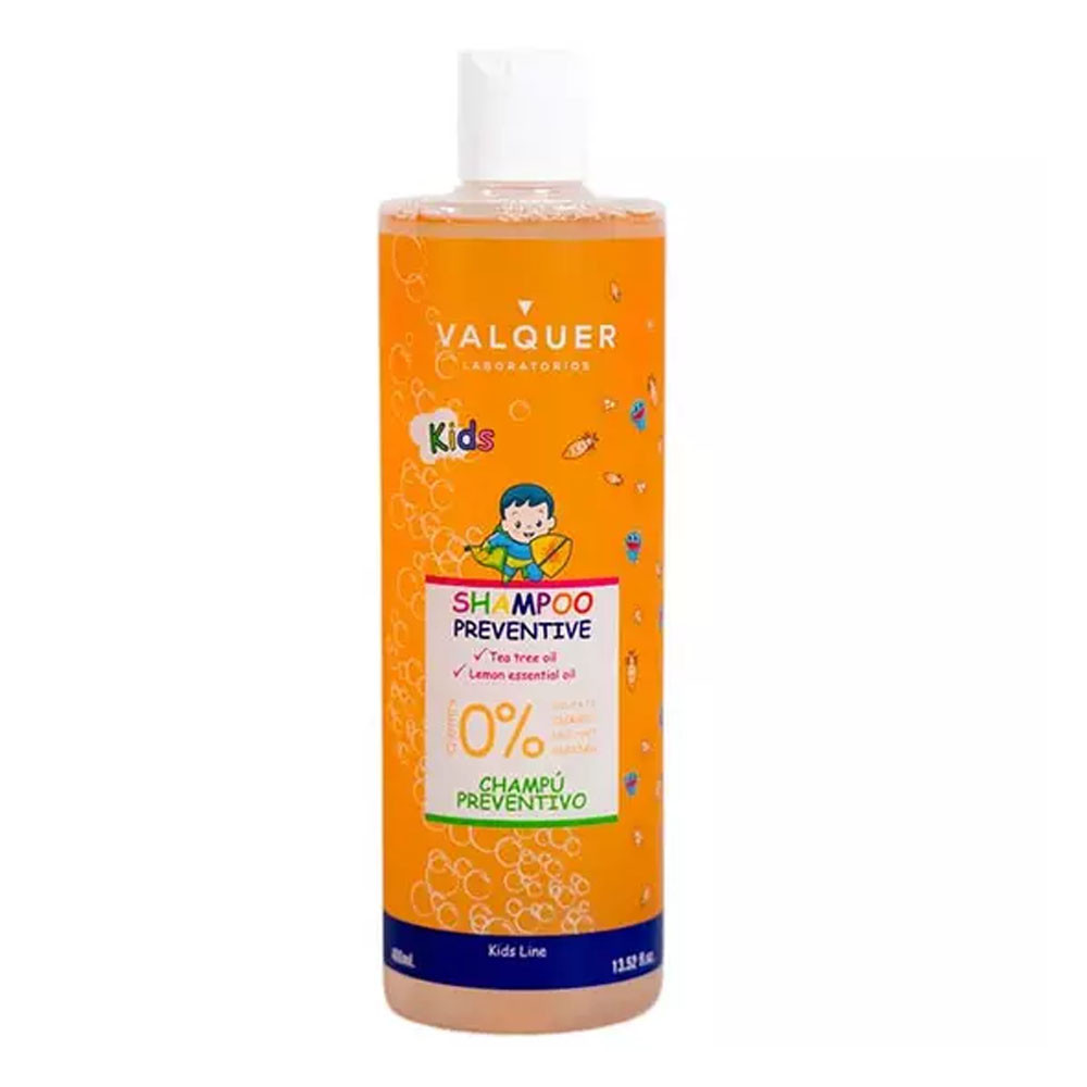 Шампунь детский с нежным ароматом Preventinve Child Shampoo Valquer, 400 мл