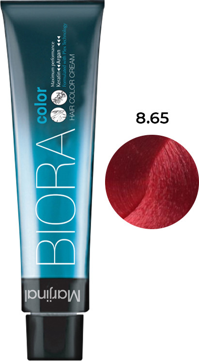 Краска для волос №8.65 рубин интенсивный Biora, 60 мл на beauty-prof.com Краска для волос №8.65 рубин интенсивный Biora, 60 мл