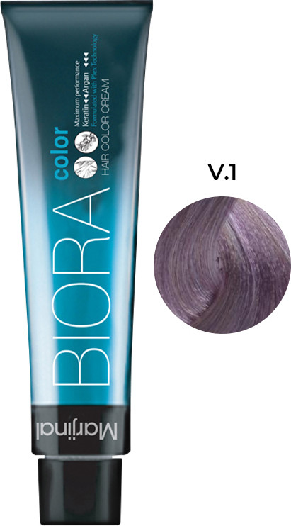 Краска для волос V.1 фиолетовый аметист Biora, 60 мл на beauty-prof.com Краска для волос V.1 фиолетовый аметист Biora, 60 мл