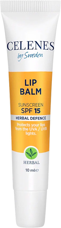 Бальзам для губ сонцезахисний SPF15 Celenes, 10 мл