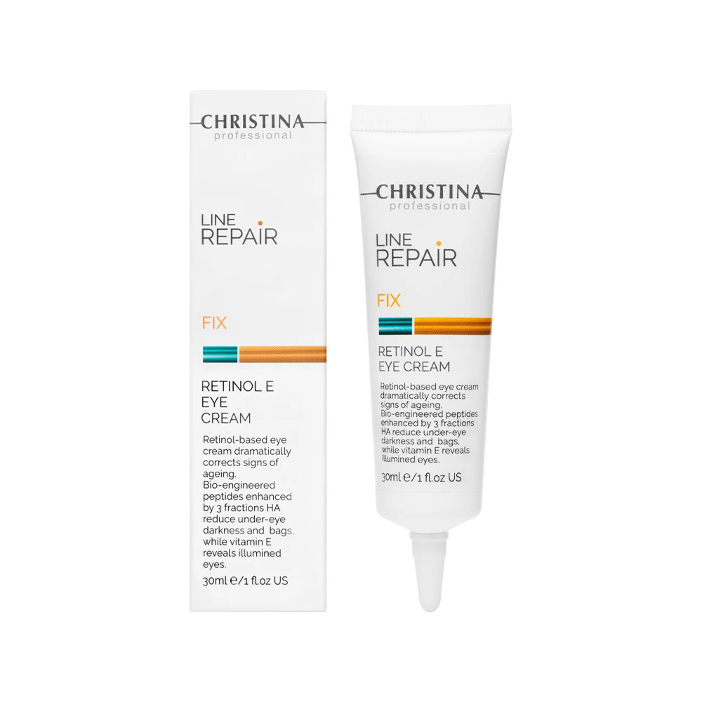 Крем під очі з ретинолом та вітаміном Е Line Repair Fix Retinol E Eye Cream Christina, 30 мл на beauty-prof.com Фото 2 Крем під очі з ретинолом та вітаміном Е Line Repair Fix Retinol E Eye Cream Christina, 30 мл Фото 2