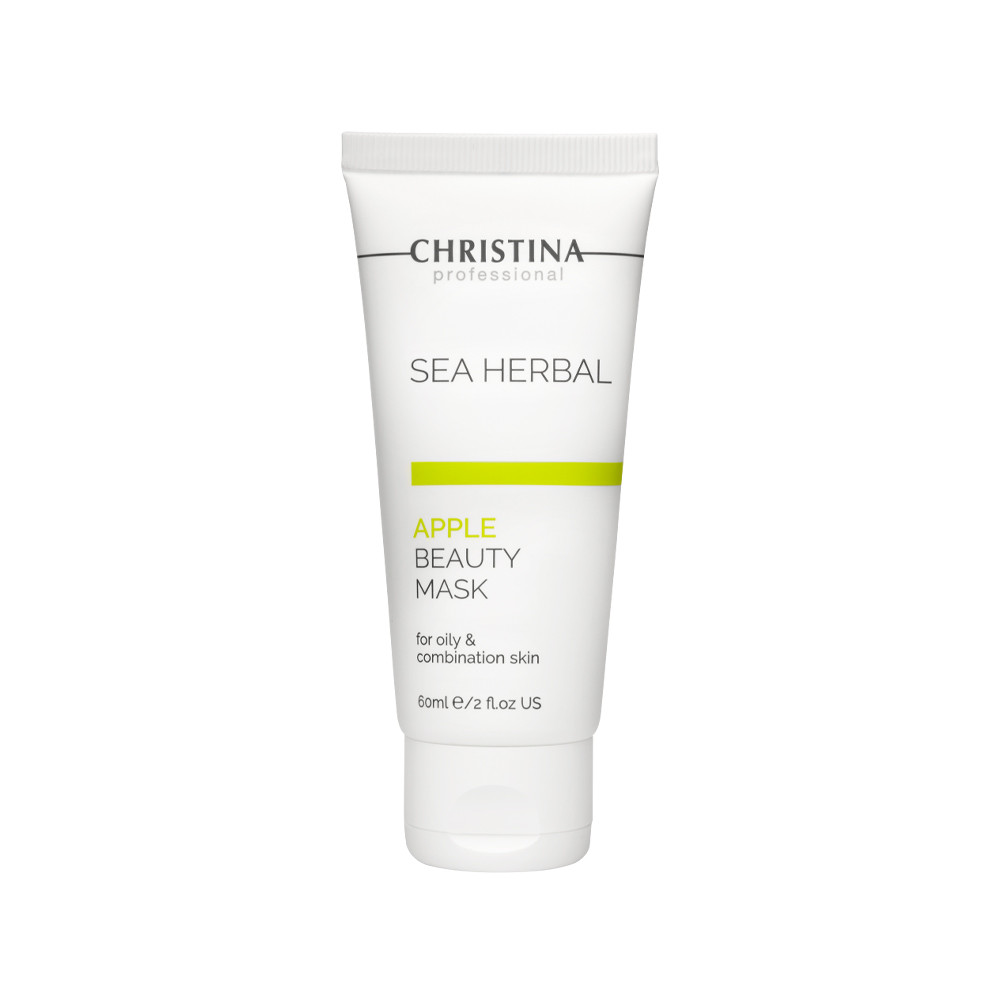 Яблучна маска краси Sea Herbal Beauty Mask Green Apple Christina, 60 мл 