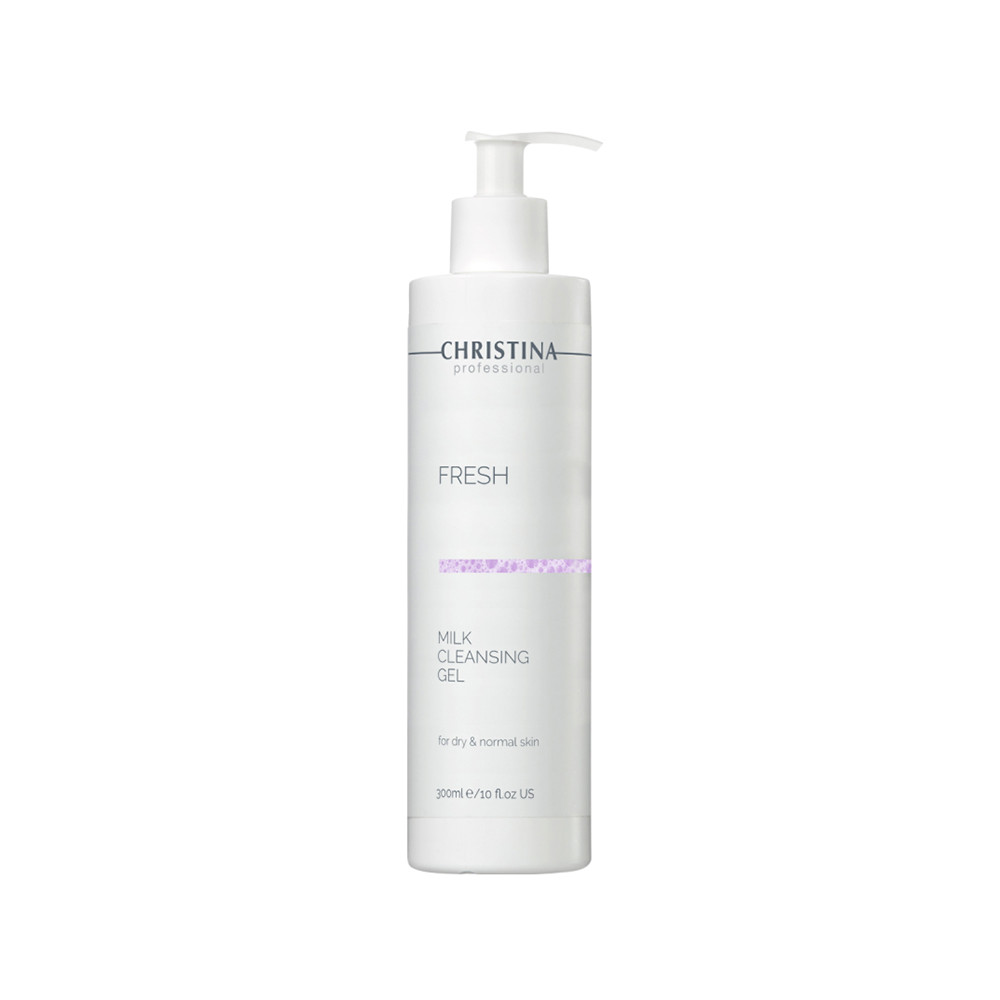 Молочный очищающий гель для сухой и нормальной кожи Fresh Milk Cleansing Gel Christina, 300 мл