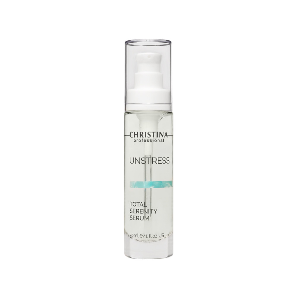 Успокаивающая сыворотка Unstress Total Serenity Serum Christina, 30 мл