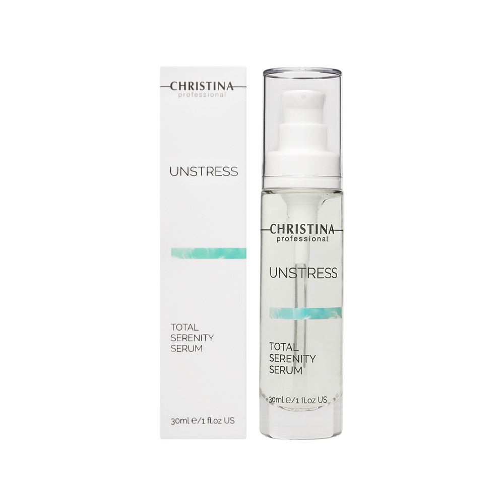Заспокійлива сироватка Unstress Total Serenity Serum Christina, 30 мл на beauty-prof.com Фото 2 Заспокійлива сироватка Unstress Total Serenity Serum Christina, 30 мл Фото 2